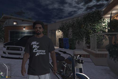 Ferdi's Why You Coming Fast T-Shirt for Franklin